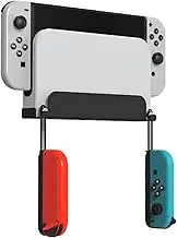 EJGAME Switch OLED Black Steel Mount,Wall Mount Bracket Compatible with Nintendo Switch and Switch OLED