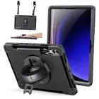 Galaxy Tab S10 Plus 2024/ S9 Plus Protective Carrying Case, Shockproof Rugged