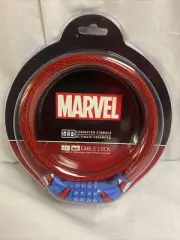 Marvel Captain America Cable Combination Bike Lock for Bicycle New in package