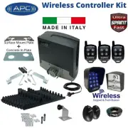 Ultra Fast APC Sliding Gate Opener P450 with Wireless Gate Automation Kit 4M