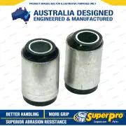 SuperPro Front Control Arm Lower Inner Rear Bush Kit for Ford Laser KH Single