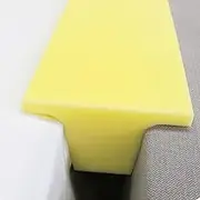 JIXINHE T-Shaped Bed Interval Filling for 0.8"-2.4" Spaces, 79" High Density Foam Wedge, Mattress Extender(Size:2.4" Gap)