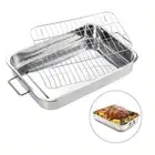 Cooking Parts Roasting Tray Oven Pan Grill Rack Baking Supplies Oven Accessory