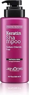 [JENORIS] Pistachio and Borage Oil Professional Keratin Shampoo - Sodium Chloride Free