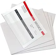 JeeJaan® 100 Pcs of Plain Document Enclosed Wallets A5-225 x 165 mm - Strong Clear Plastic Shipping Pouches Peel and Seal - Document Wallet for Multiple Uses