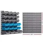 44 Bin Wall Mounted Storage Rack Garage Workshop Mechanic Auto Shed
