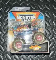 Spin Master 2024 Monster Jam Series 33 Grease Trap 1:64 Scale Brand New