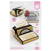 Tonic Studios Dimensions Dies-Terrific Typewriter 4852E