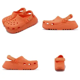 【Crocs】洞洞鞋 Hiker Xscape Clog 男鞋 女鞋 柿子橙 橘 經典獵戶 克駱格 厚底 卡駱馳(20836583I)