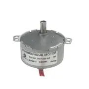CHANCS TYD-50 Synchronous Motor Turn Table 110V AC 5-6RPM CW/CCW Flush Shaft ...