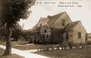 Methodist Episcopal Church Parsonage c.1910 Chesterton IN RPPC Postcard COPY
