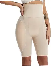 [AZIDWERYQ] Shapewear Butt Lifter Body Shaper Breathable Hip Pads for Women Shapewear Seamless High Waist Short Padded Underwear for Women Girl Daily Use Accessories, Skin Tone Hip Pads for Women Shapewear