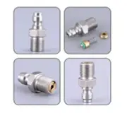 8mm Male Thread Quick Connection Connectors Valve Pcp Fill Nipple Paintball Air
