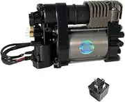 Automotive Parts Air Compressor Pump With Relay，Compatible With Porsche Cayenne II 95835890100