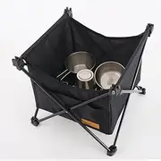 Folding Table Bag, Outdoor Camping Table Bag, Picnic Table Organizer Bag, Kitchen Storage Bag Mesh Waterproof, Camping Furniture for Home Storage, Outdoor Activities,Table Carrying Bag (Large)
