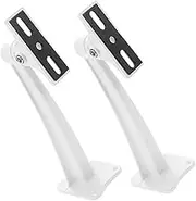 MERRYHAPY Monitor Camera Bracket 2pcs Aluminum Alloy Sturdy Adjustable Fit for Security Cameras