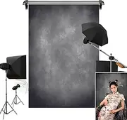 Kate 5x7ft/1.5x2.2m Gray Abstract Backdrop Grey Textured Portrait Photography Photo Backgrounds Photography Studio Props
