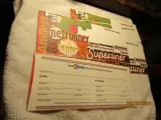 AMTRAK Metroliner Superliner Amfleet Turboliner Passenger Ticket Envelope NOS