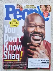 People Magazine December 5, 2022 Shaquille O'Neal Harry Styles Olivia Wilde