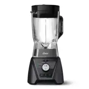 Oster Texture Select 64 oz. 3 Speed Silver 1200-Watt All Metal Drive Plastic Jar