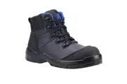 Amblers Unisex Adult 308C Metal Free Leather Safety Boots (Black) - UTFS8738