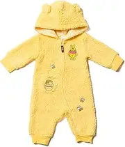 [Disney] Winnie the Pooh Mickey Mouse Lilo & Stitch Jack Skellington Monsters Inc Baby Zip Up Coverall Newborn to Infant Sizes
