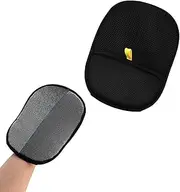 Shengsenfu Double-Sided Pet Grooming Gloves - Reusable Pet Hair Remover Gloves for Dogs and Cats Hands On Pet Fur Cleaning Gloves for Bathing and Grooming Efficient Pet Static Hair Removal Gloves