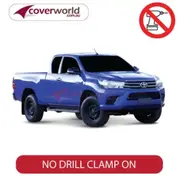 Hilux A Deck Extra Cab Genuine No Drill Clip On Tonneau Cover - No Sports Bar- No Headboard