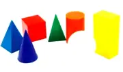 Student Geometric 3D Shapes – 7 piece Teaching Resource Geometry Learning