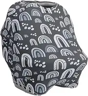 Car Seat Canopy | Breathable Breastfeeding,Multi-Purpose Soft Nursing for Breastfeeding, Baby Carseat Canopy, Breathable Stroller