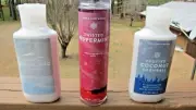 BATH & BODY WORKS T PEPPERMINT MIST & COCONUT SNOWBALL & SPARKLING SNOW LOTIONS