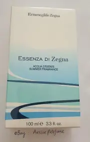 Ermenegildo Zegna Essenza Di Zegna Acqua D'Estate Summer 100ml EDT Spray 2008
