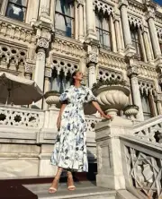 AJE Dress BNWT Size 6 AU / 2 US, Capucine Floral Midi Dress RRP$595
