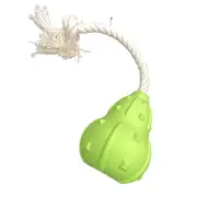 Waggly Rubber Pear Tug Dog Toy