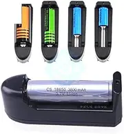 3.7V Smart Universal Li-ion Battery Charger for 18650 16340 14500 26650 EU Plug 18650 Rechargeable Battery High Efficiency