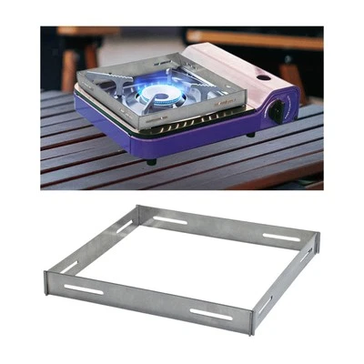 Mini Stove Wind Protector Camp Stove Rack, Camp Stove Stand Stove Bracket Holder