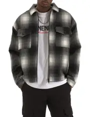 [Nena & Pasadena] Rugged Relaxed Jacket in Black