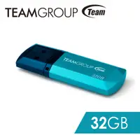 在飛比找PChome24h購物優惠-Team 十銓科技 C153璀璨星砂碟-冰雪藍-32GB