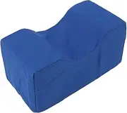 Foot Rest Elevating Pad, Leg and Ankle Support Sponge Ankle Pillow for Adults, with Detachable Washable Cover, Leg Elevating Pillow for Bedsores Relief (Blue)