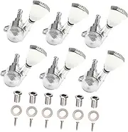JEWEDECO 1 Set Guitar Pegs Tuning Pegs for Acoustic Guitar Durable Instrument Accessories Easy to Install and Remove Suitable for Guitarists