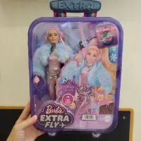 在飛比找蝦皮購物優惠-mattel barbie extra fly 雪豪華旅行系