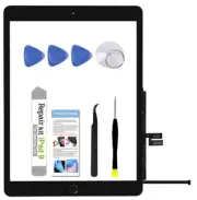 iPad 9th Gen 2021 Touch Digitizer Repair Kit with Home Button & Tools A2602 to 5