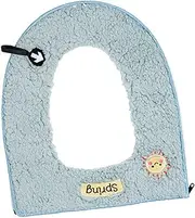 ETHZZLE 1pc Thicken Toilet Seat Cover with Zipper Warm Green Lint Cushion for Winter Closestool Easy to Clean Comfortable Design