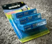 Sony DVC Mini-DV 60 3-Pack Blank Tapes Vintage Digital Video Cassette Sealed F S