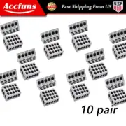 10 MATCHED PAIRS ULTRA PRECISION 1-2-3 BLOCKS 23 HOLES .0002" MACHINIST 123