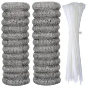 24 Pcs Lint Traps Catcher for Washing Machine Lint Snare Trap with Cable Ties