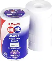 48264 Pri|cing Gun Labels,Mark I White Permanent PK 5 Rolls