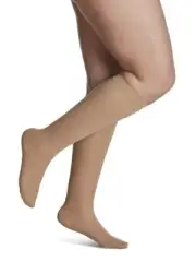 Sigvaris Style Sheer 30-40 mmHg Calf 783C Suntan LS OT