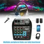 TU04 BT Sound Mixing Console Record 5V 2A Phantom Power Monitor AUX ed Y8U3