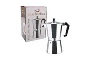 Casa Barista Traditional Italian Style Aluminium Espresso Maker-9 Cups